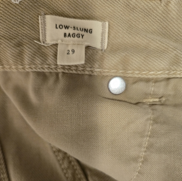 Madewell Low-slung Baggy Jeans. Size 29 - Picture 6 of 6